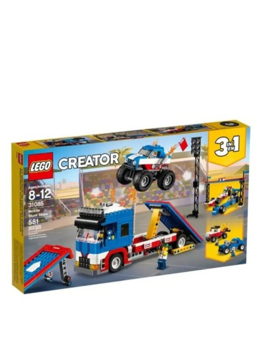 Lego Creator 3in1 Mobile Stunt Show 31085   New  In Box